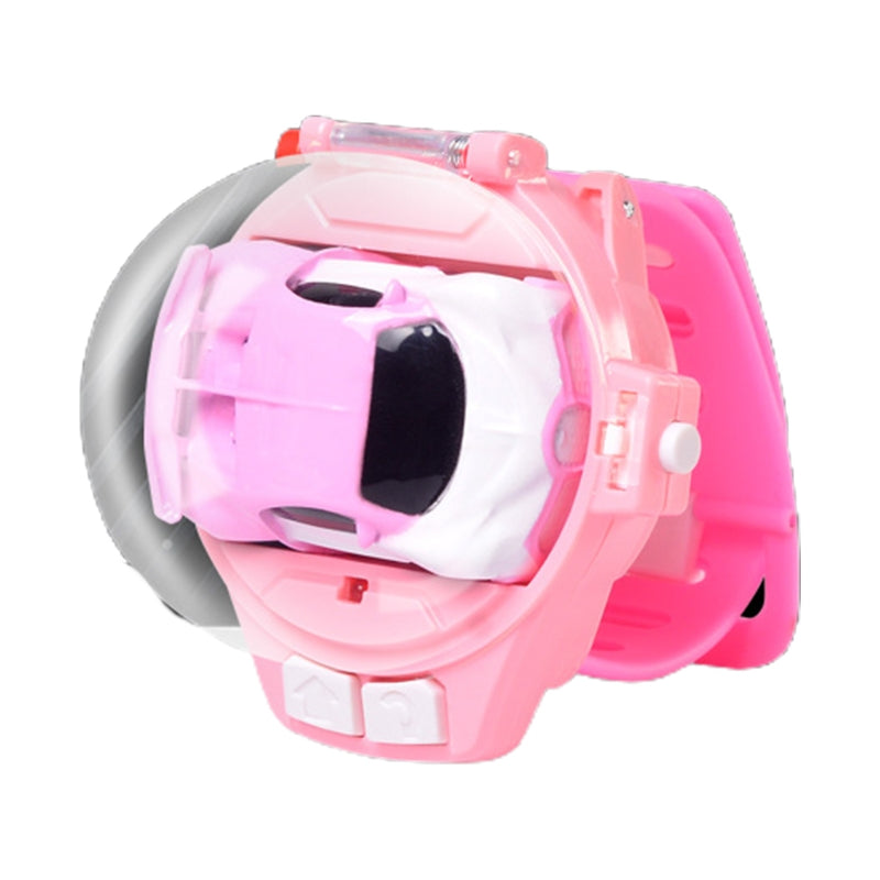 Remote Control Mini Toy Car Watch USB Charging