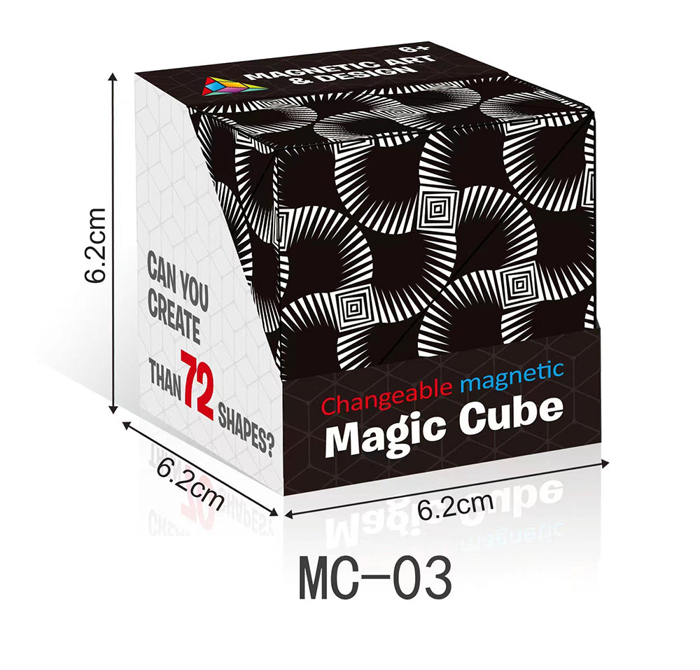 3D Changeable Magnetic Magic Cube