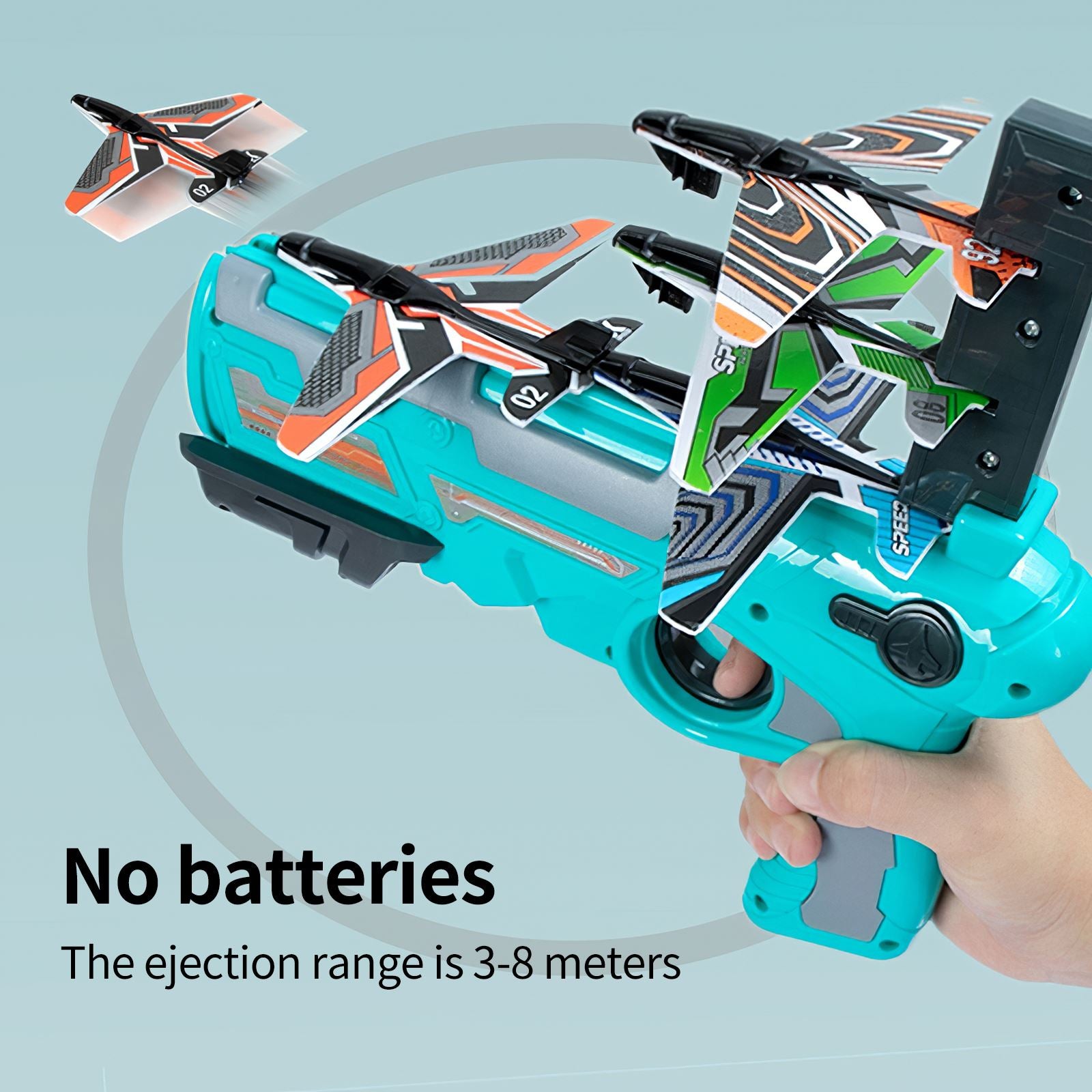 Foam Plane One-Click Ejection Launcher