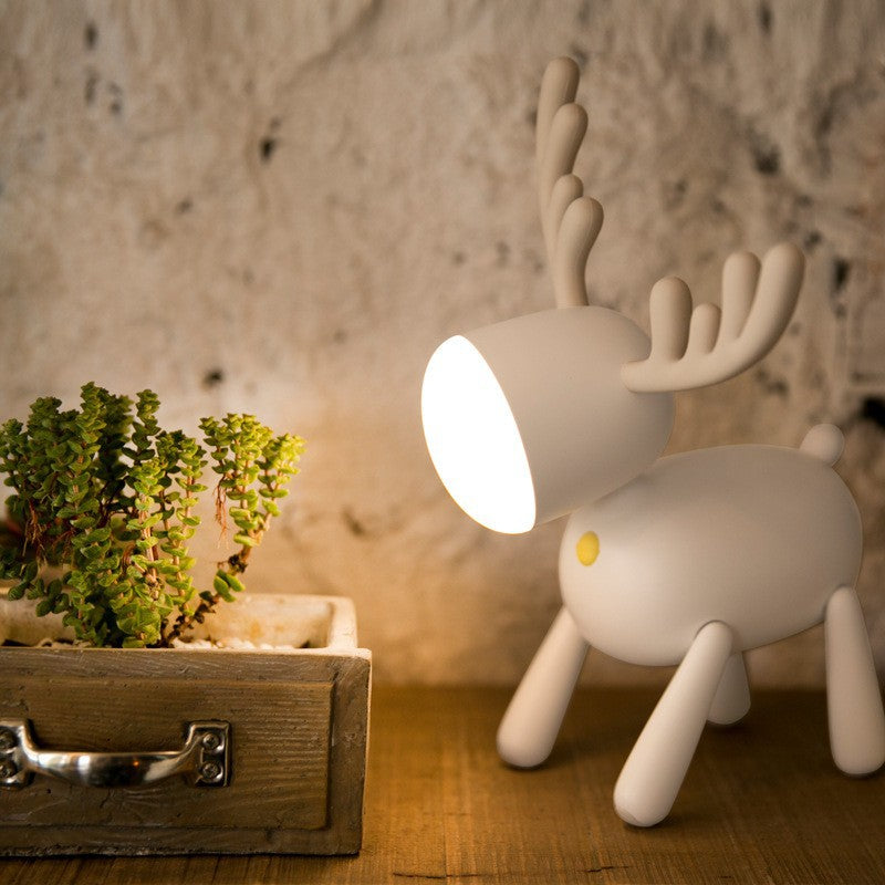 Deer Night Light USB Charging Silicone LED