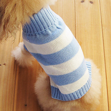 Striped Pattern Dog Sweater