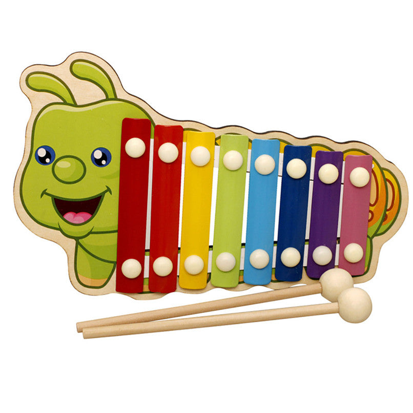 Wooden Animal Shape Xylophone Musical Instrument