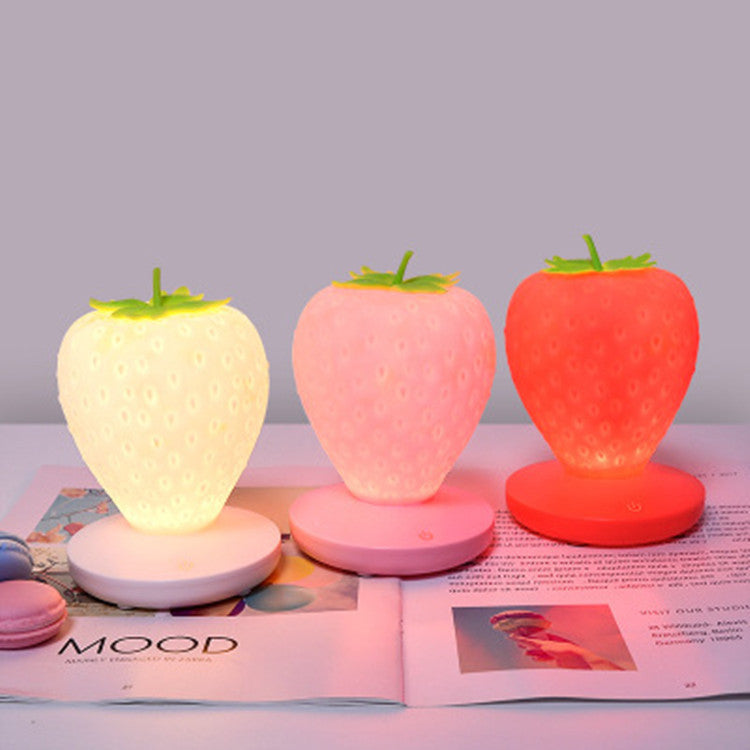 Strawberry USB Rechargeable LED Night Light