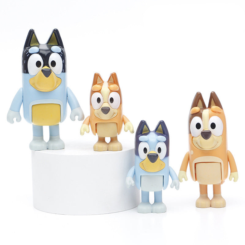 Bluey Movable Figurines