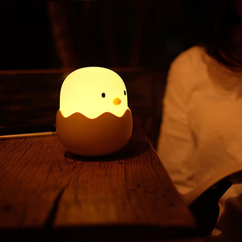 Eggshell Chicken Silicone LED Night Light