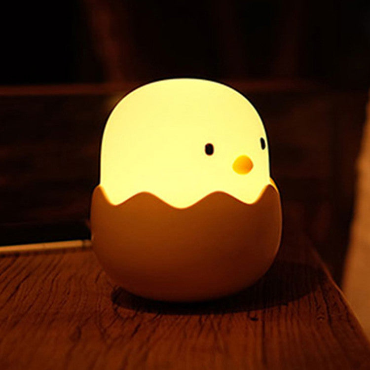 Eggshell Chicken Silicone LED Night Light