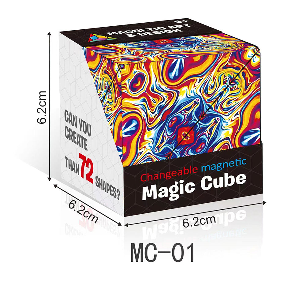 3D Changeable Magnetic Magic Cube