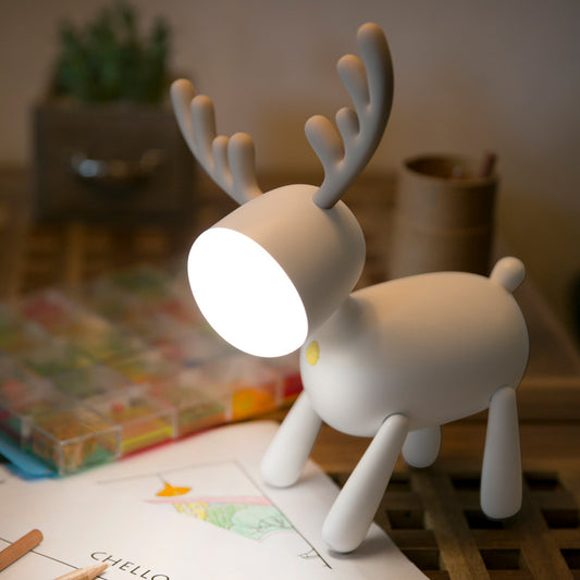 Deer Night Light USB Charging Silicone LED