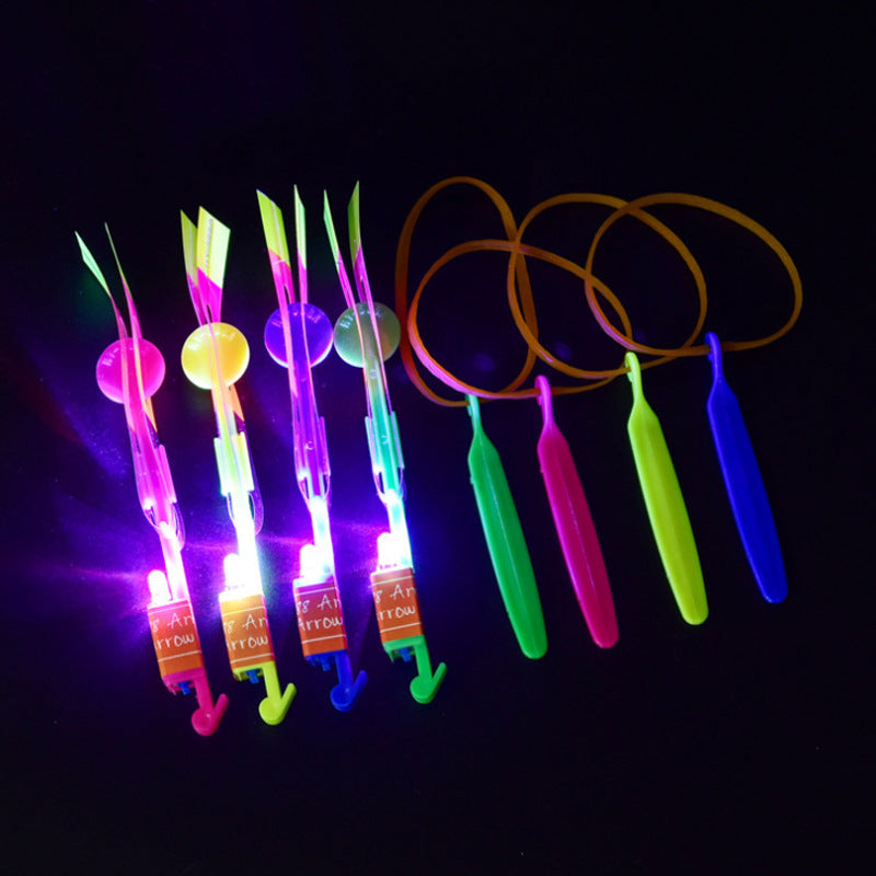 Flying Glowing Rocket Slingshot 10 pcs