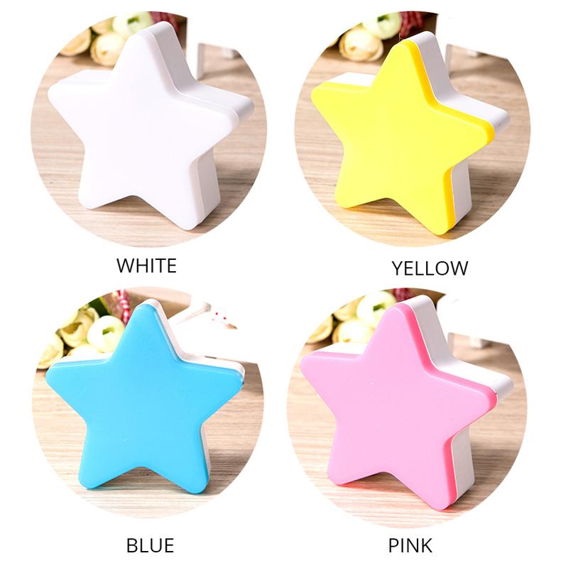 Smart Sensor Plug In Star Shape Night Light