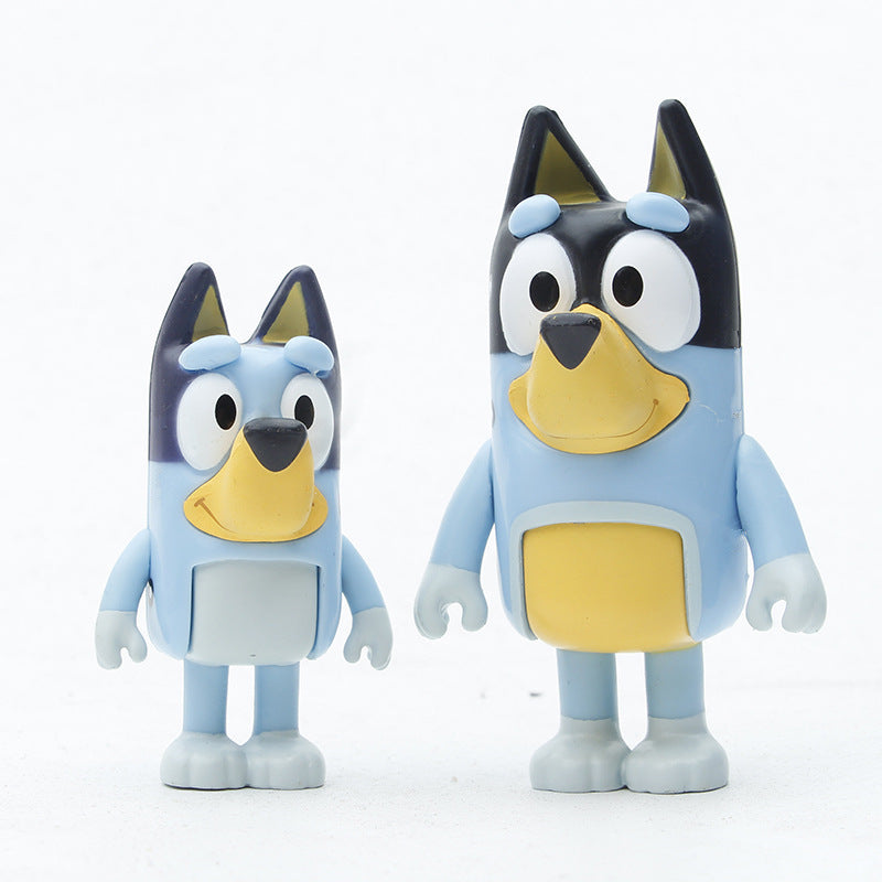 Bluey Movable Figurines