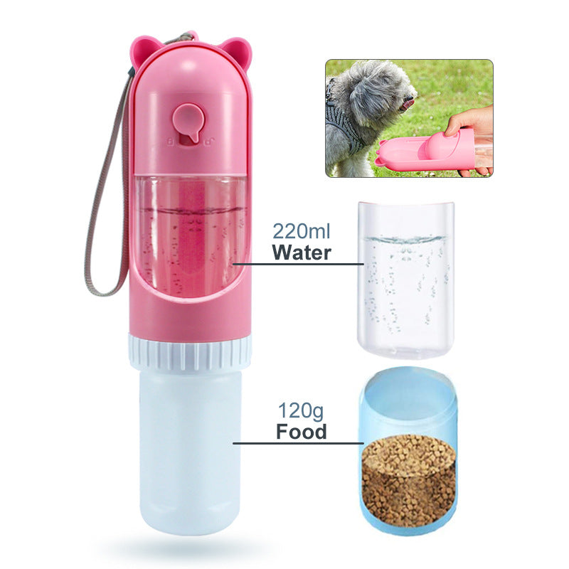 Portable Pet Traveling Water, Food and Feeding Cup