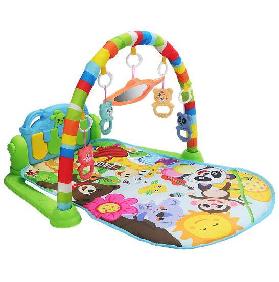 Baby Gym and Music Play Mat With Piano Keyboard