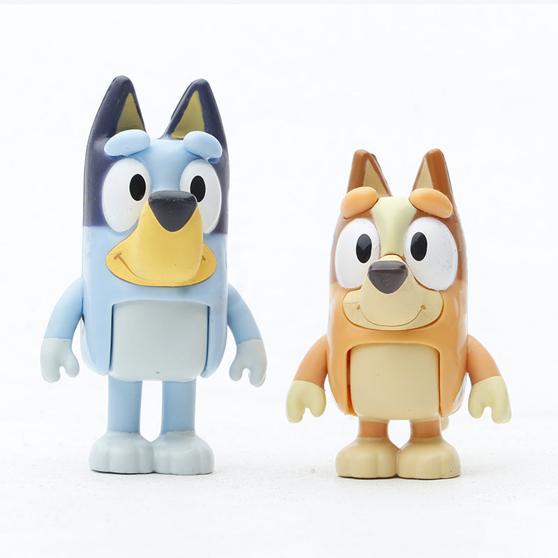 Bluey Movable Figurines