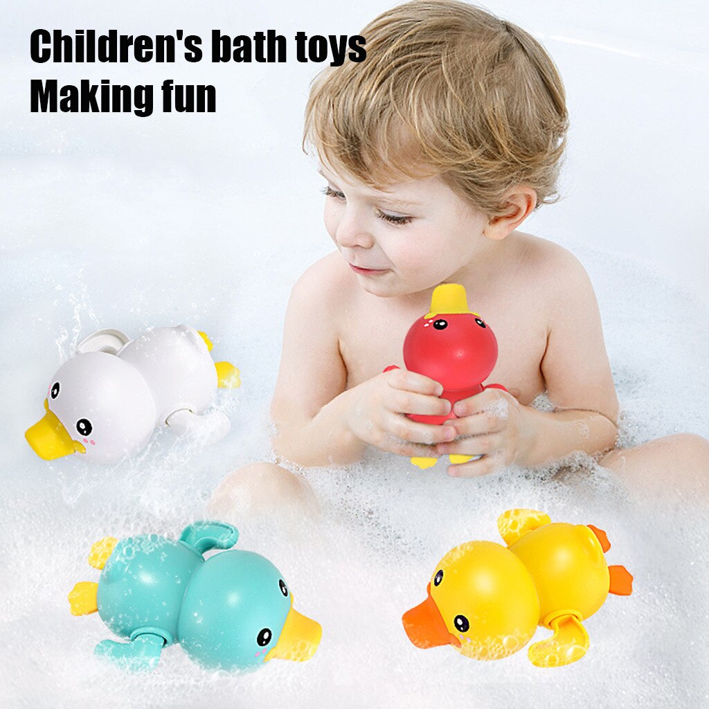 Shower and Bath Clockwork Swimming Duck Toy