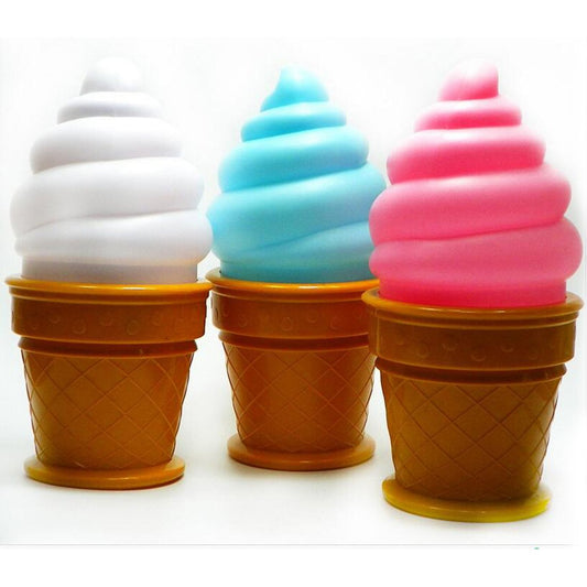 Ice Cream Cone Shaped LED Night Light