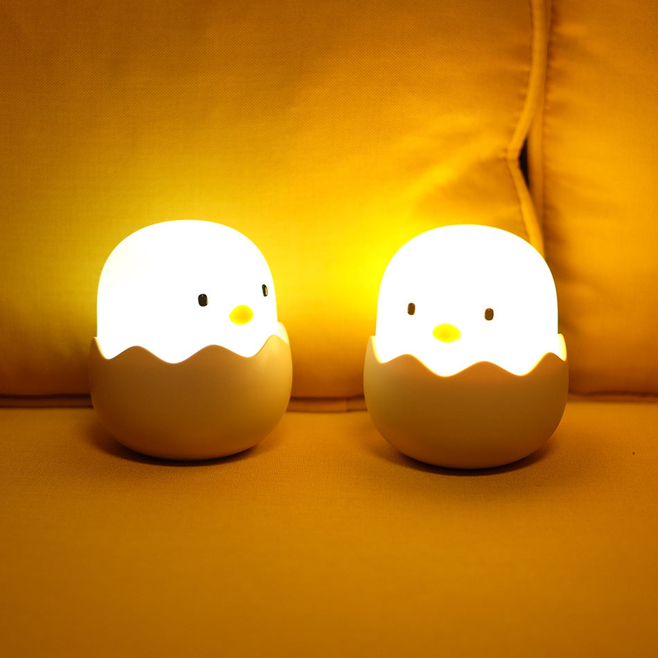 Eggshell Chicken Silicone LED Night Light