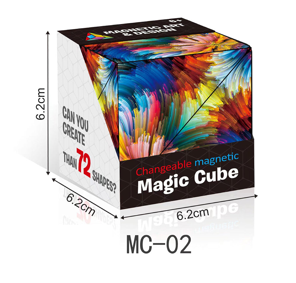 3D Changeable Magnetic Magic Cube