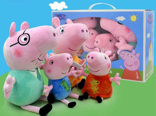 Peppa Pig Family Plush Toys 4pcs/set