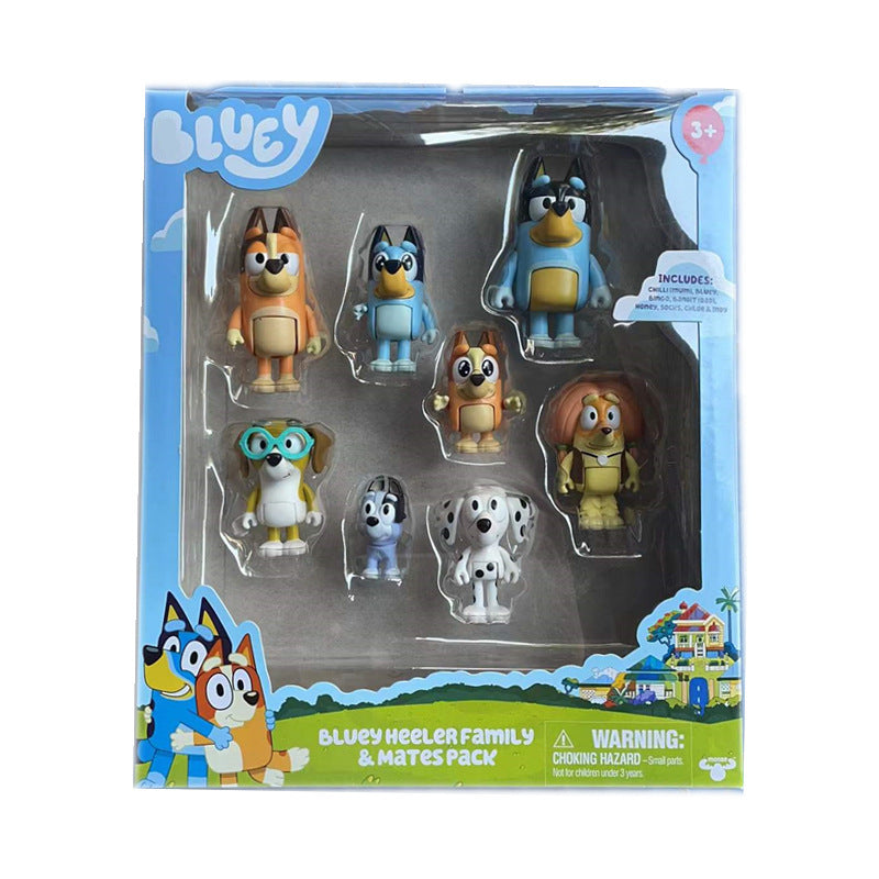 Bluey Movable Figurines