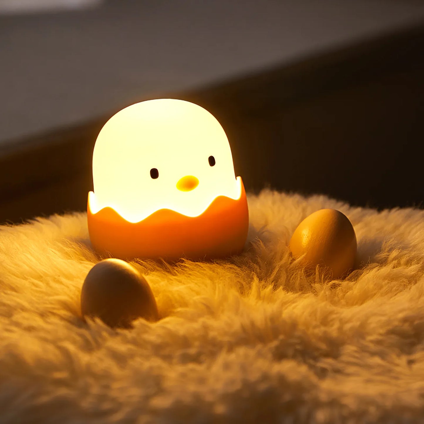 Eggshell Chicken Silicone LED Night Light