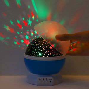 LED Rotating Starry Night Light Projector 360° Rotation